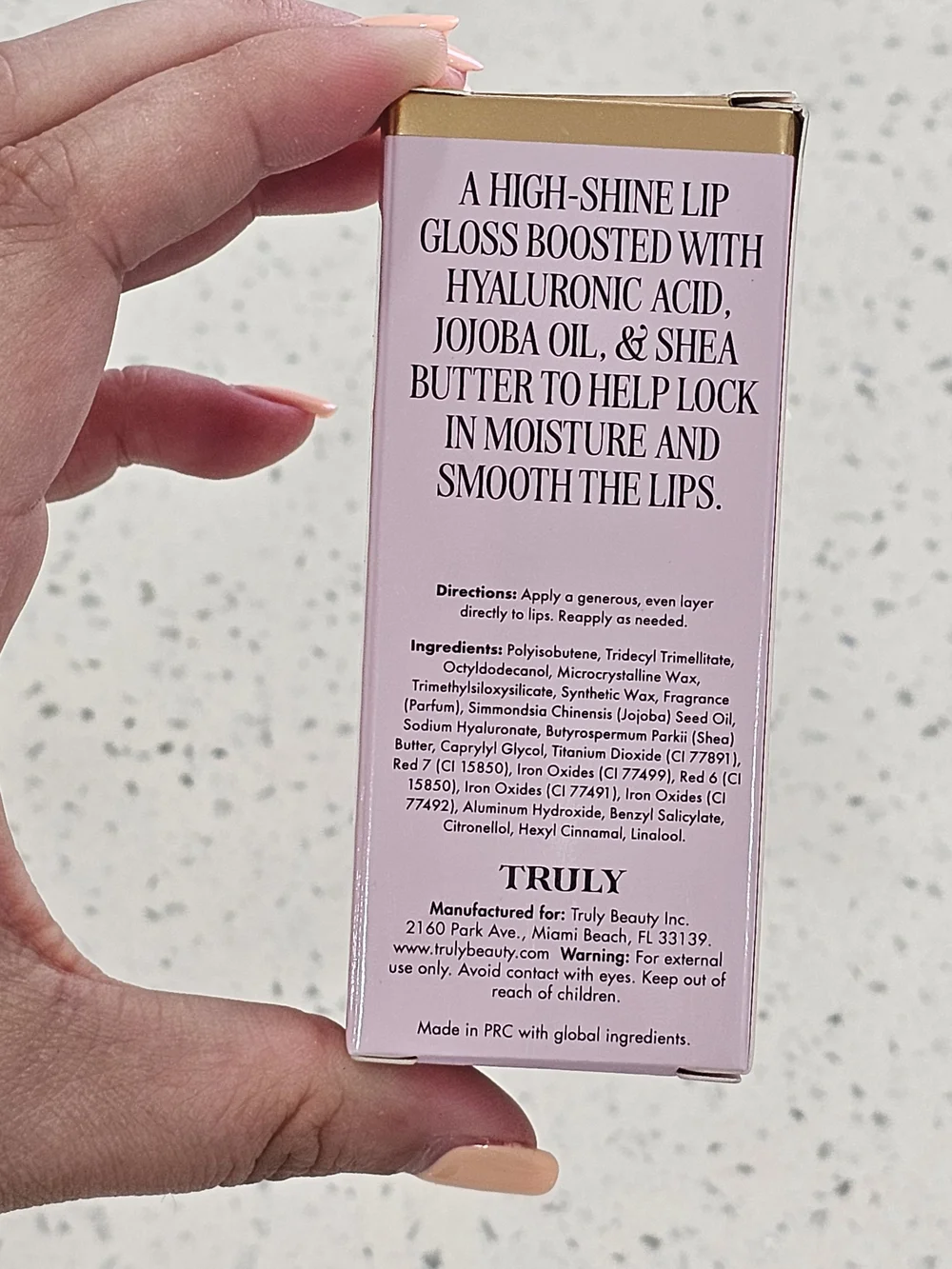 TRULY Hydrating Lip Gloss